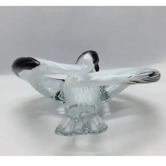 VTG Ronneby Sweden Glass Bird Figurine - Picture 5 of 12